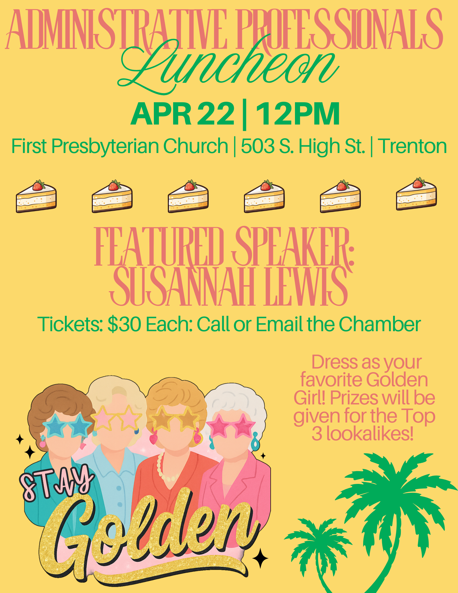 Admin Lunch Flyer