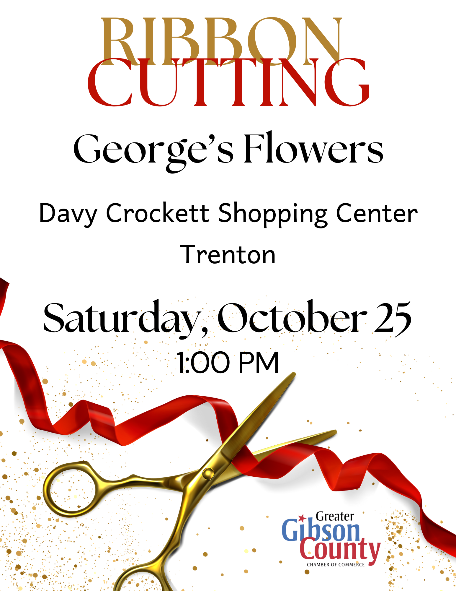 Ribbon Cutting Geroges